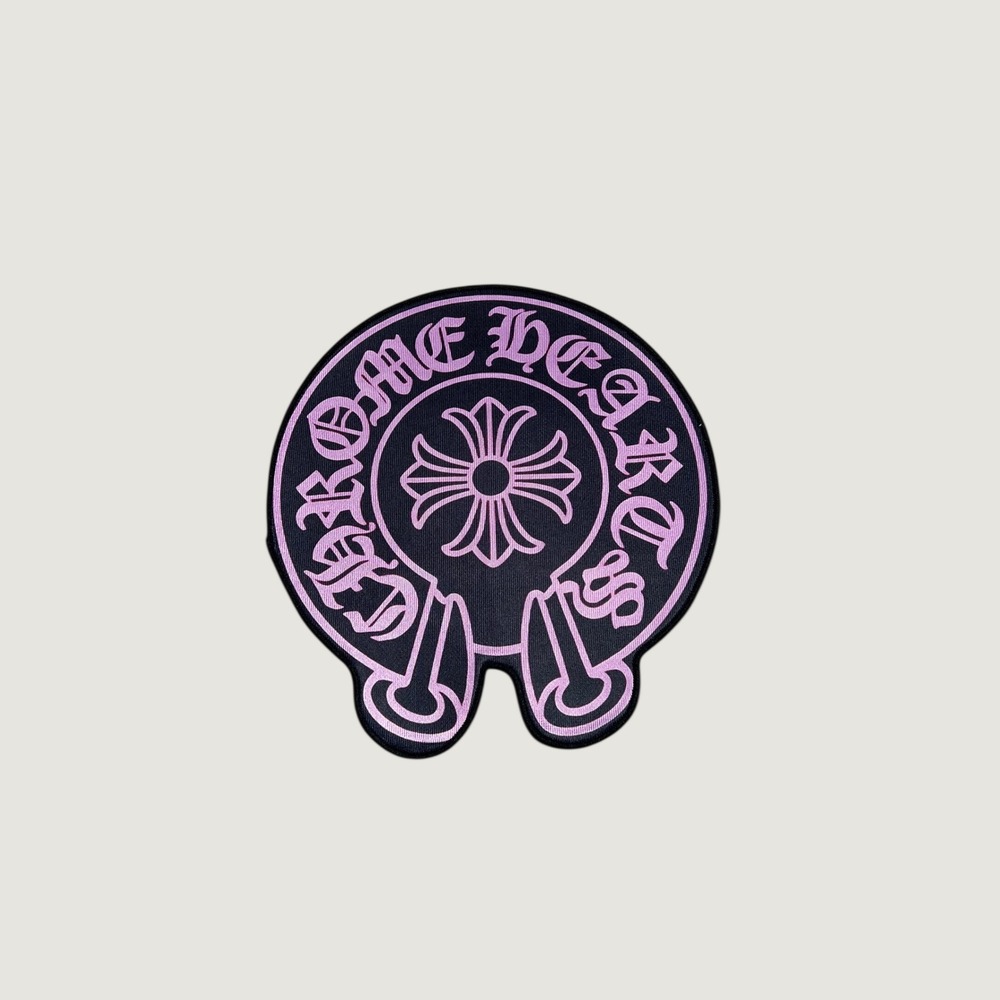 Chrome Hearts CH Purple Rug Non Slip Back